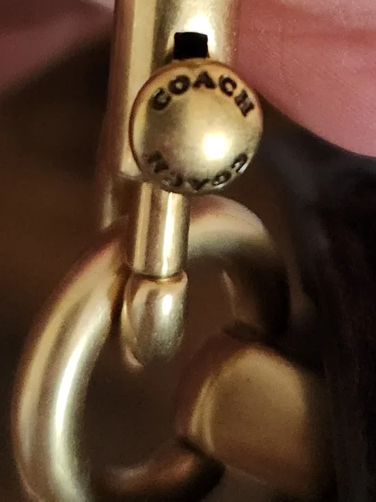 Coach Tabby Shoulder Bag 20 in Haircalf With Brown Leopard with Gold C Hardware - Picture 6 of 16